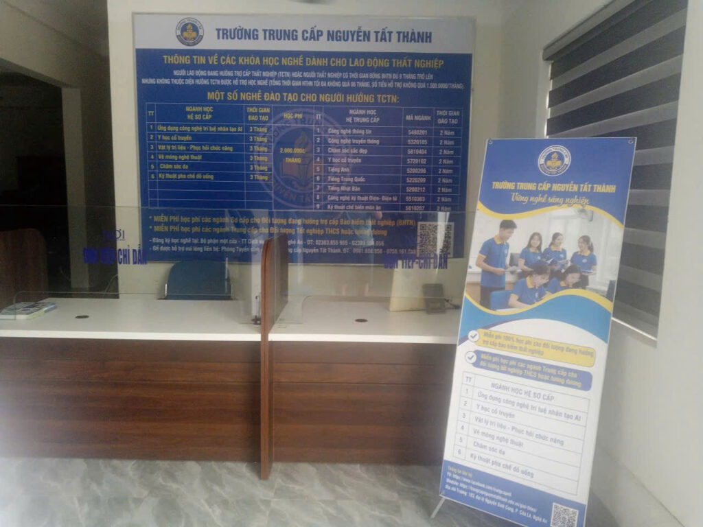 Hoàn thành setup Phòng tư vấn – Học nghề cho lao động thất nghiệp tại Trung tâm Dịch vụ Việc làm Nghệ An