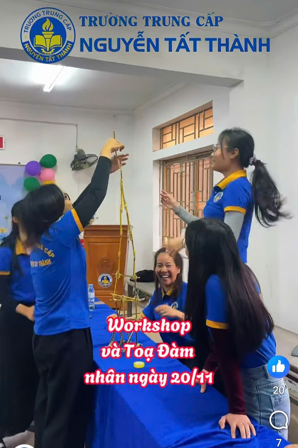 Workshop & tọa đàm 20/11 – kết nối yêu thương