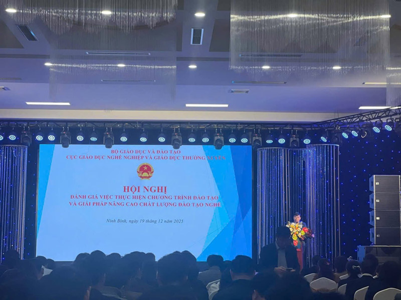 Hội Nghị Đánh Giá Chương Trình Đào Tạo Nghề Của Bộ GD&ĐT