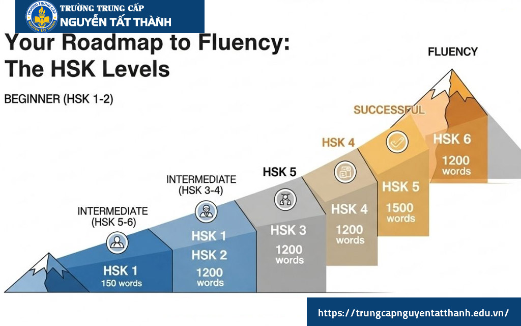 Lộ trình luyện thi HSK