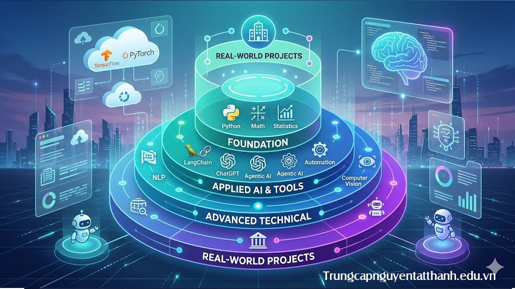Học ngành AI năm 2026: Nên bắt đầu từ đâu?