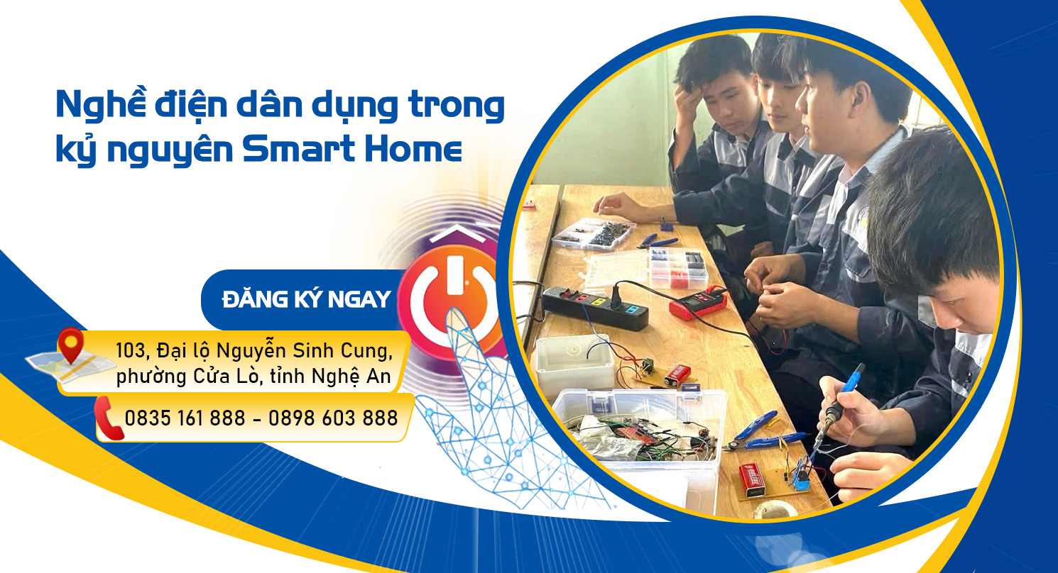 Địa chỉ học nghề Điện - Điện tử uy tín tại Nghệ An