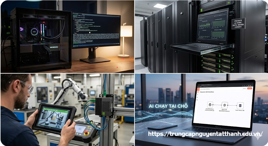 Xu Hướng Local LLM & Edge AI: Tương Lai Của Trí Tuệ Nhân Tạo Chạy Tại Chỗ
