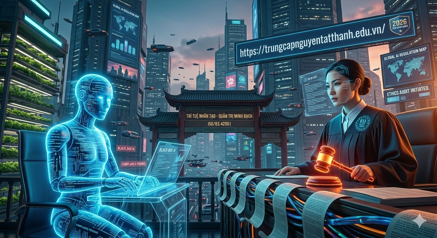 Quản Trị AI 2026: Khi "Hộp Đen" Thuật Toán Buộc Phải Công Khai Danh Tính