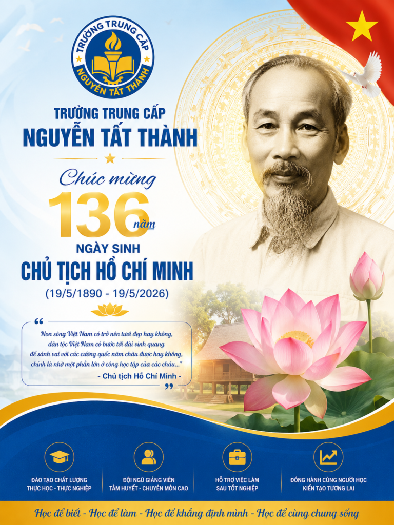Kỷ niệm 136 năm Ngày sinh Chủ tịch Hồ Chí Minh 19/5/1890 - 19/5/2026, tôn vinh tư tưởng, đạo đức, phong cách Hồ Chí Minh và khát vọng phát triển đất nước trong thời đại mới.